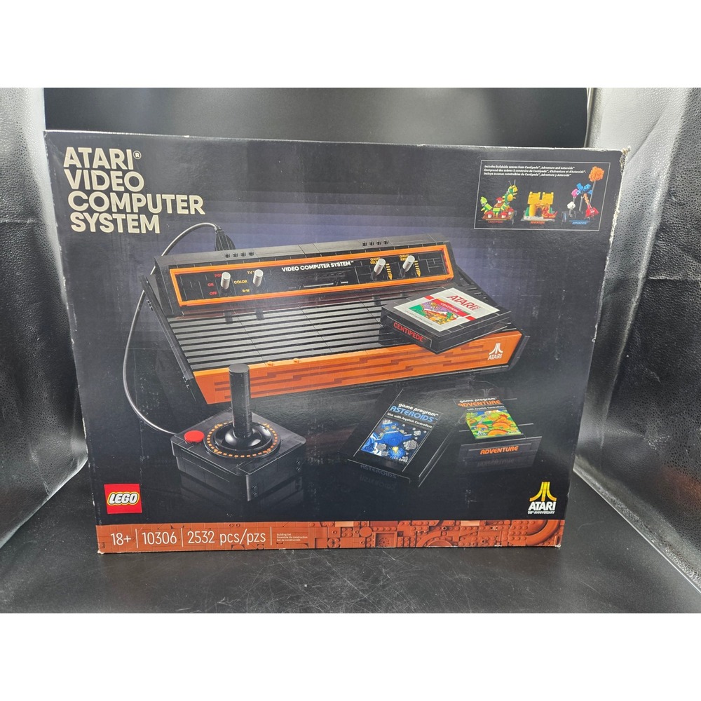 LEGO Icons Atari 2600 Video Computer System 10306 Building Set 2532 Pcs NEW